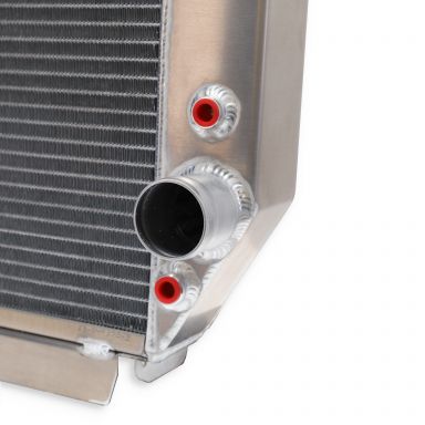 Ron Davis Aluminum Radiator | Auto Trans Cooler | SBF V8 | 66-77 Ford Bronco